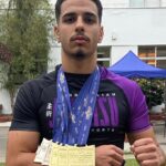 Jovem lutador de Jiu-Jitsu de Unamar brilha em competição no Chile conquistando 5 medalhas