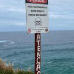 Pontos da Praia Grande em Arraial do Cabo recebem placas de ‘Risco de Morte’