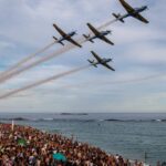 Mudial de Surf em Saquarema terá novamente apresentação da Esquadrilha da Fumaça