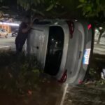 Acidente deixa duas pessoas feridas no Bairro Passagem em Cabo Frio, vítima está com traumatismo craniano