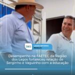 Desempenho na FAETEC da Região dos Lagos fortaleceu relação de Serginho e Vaguinho com a educação