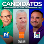 Veja quem são os candidatos que concorrem ao cargo de prefeito no município de Arraial do Cabo