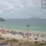 Cabo Frio registra um sábado nublado com temperaturas agradáveis