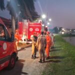 Incêndio em Unamar mobiliza Corpo de Bombeiros e Guarda Ambiental de Cabo Frio