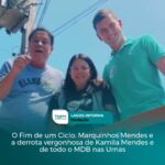 O Fim de um Ciclo: Marquinhos Mendes e a derrota vergonhosa de Kamila Mendes e de todo o MDB nas Urnas