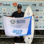 Surfista buziano Hugo Netto é o grande campeão do Circuito Cabofriense de Surf 2024