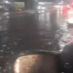 Temporal provoca alagamentos em Cabo Frio