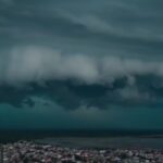 Imagens panorâmicas da tempestade que atingiu a Região dos Lagos 