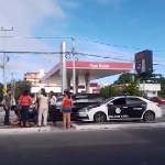 Idosa é atropelada por viatura da Polícia Civil em faixa de pedestres em Cabo Frio