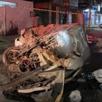 Carro capota em Cabo Frio durante a madrugada e deixa um morto e dois feridos graves