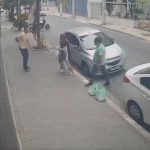 Assalto frustrado no centro de Cabo Frio: criminoso armado com faca foge após reação inesperada de casal