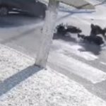 Motorista atropela moto com duas pessoas em Cabo Frio e foge sem prestar socorro
