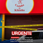 Empresária é morta a tiros em frente ao próprio restaurante em Cabo Frio nesta quinta-feira (30)