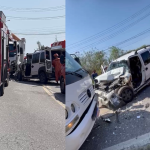Grave acidente entre carro e caminhão interdita RJ-102 nesta quinta-feira (13), em Arraial do Cabo