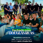 Prefeito de Cabo Frio, Dr. Serginho, declara apoio à pré-candidatura de Douglas Ruas ao Governo do Rio