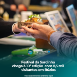 Festival da Sardinha chega à 10ª edição com 8,5 mil visitantes em Búzios