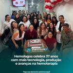 Hemolagos celebra 37 anos com mais tecnologia, produção e avanços na hemoterapia
