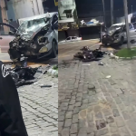 Irmãos morrem após colisão entre carro e moto na RJ-106, em Barra de São João