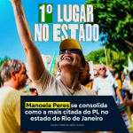 Manoela Peres se consolida como a mais citada do PL no estado do Rio de Janeiro