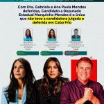 Com Dra. Gabriela e Ana Paula Mendes deferidas, Candidato a Deputado Estadual Marquinho Mendes é o único que não teve a candidatura julgada e deferida em Cabo Frio