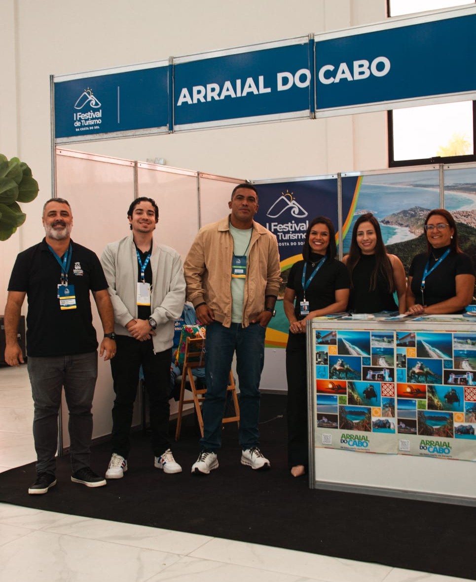 Arraial do Cabo participa do I Festival de Turismo da Costa do Sol em Saquarema