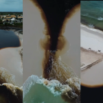 Inea investiga abertura de canal entre lagoa e mar na Praia do Foguete