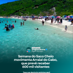 Semana do Saco Cheio movimenta Arraial do Cabo,  que prevê receber  600 mil visitantes