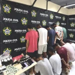 Polícia Civil prende 10 em ação contra o crime organizado em Búzios